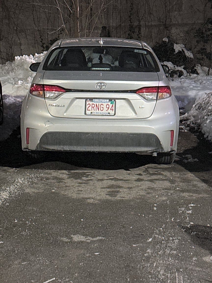 Image submitted with report