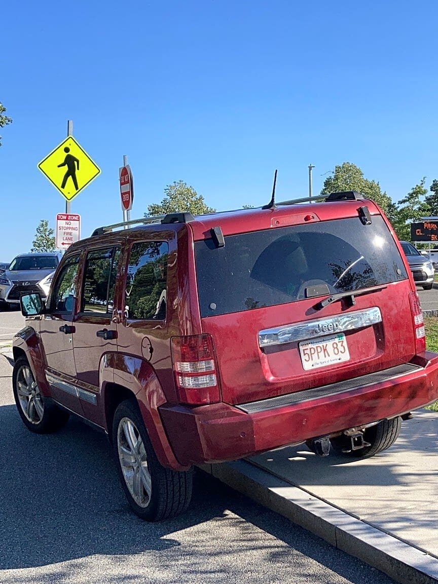 Image submitted with report