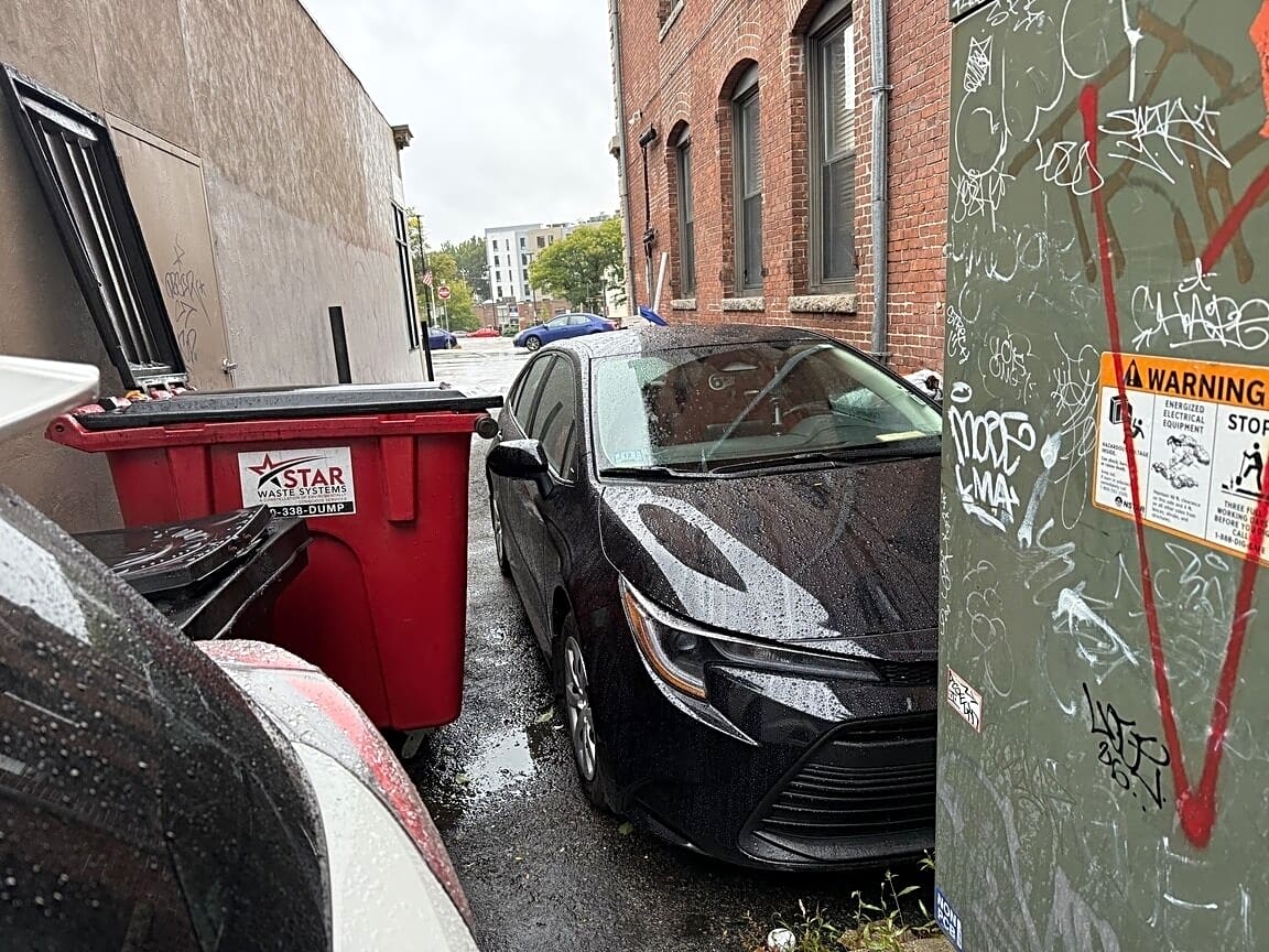 Image submitted with report