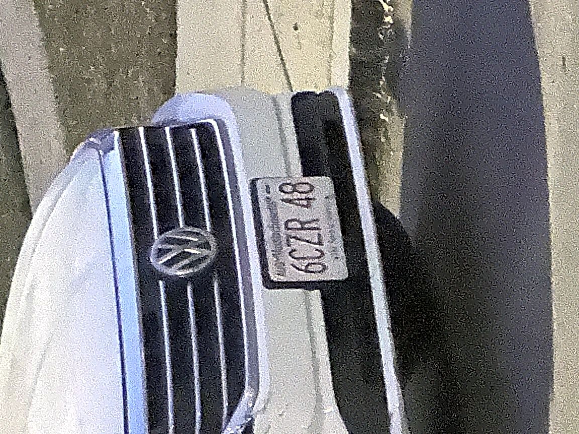 Image submitted with report