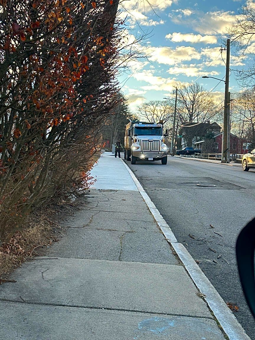 Image submitted with report