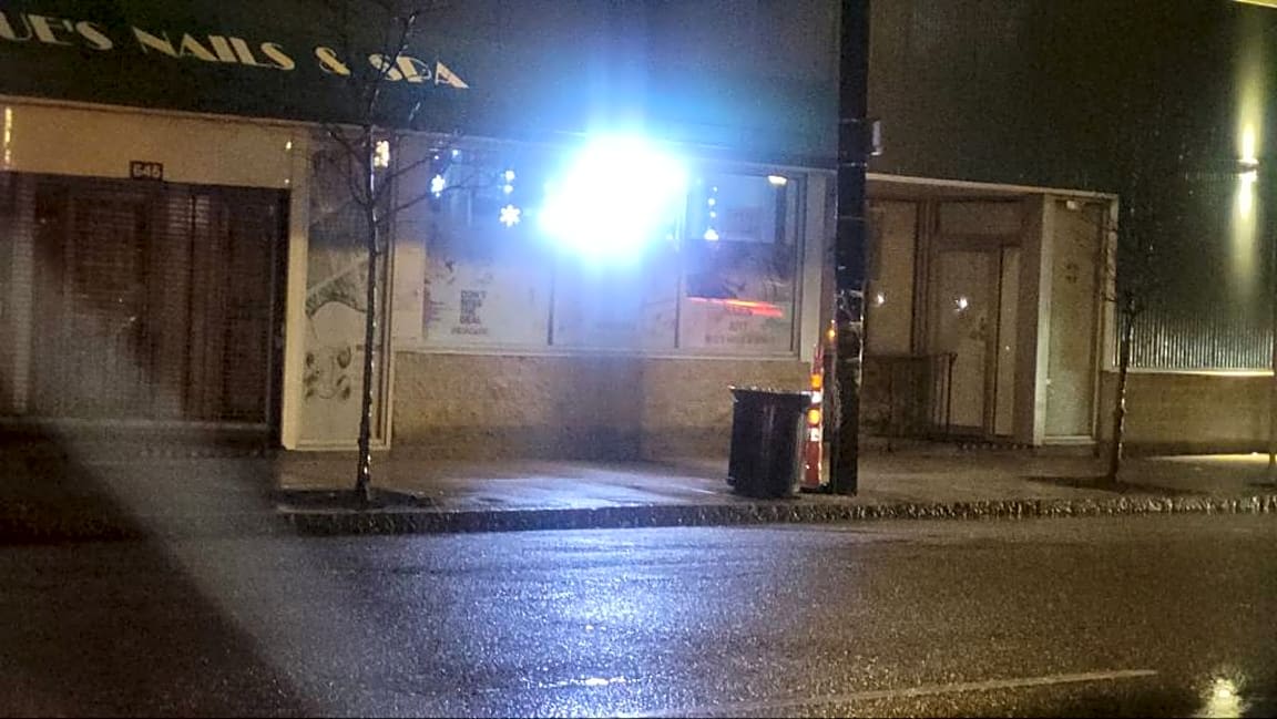 Image submitted with report