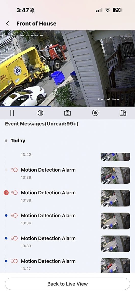 Image submitted with report