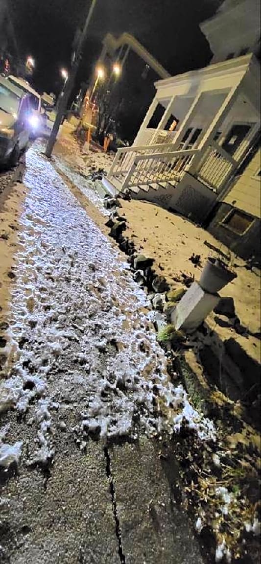 Image submitted with report