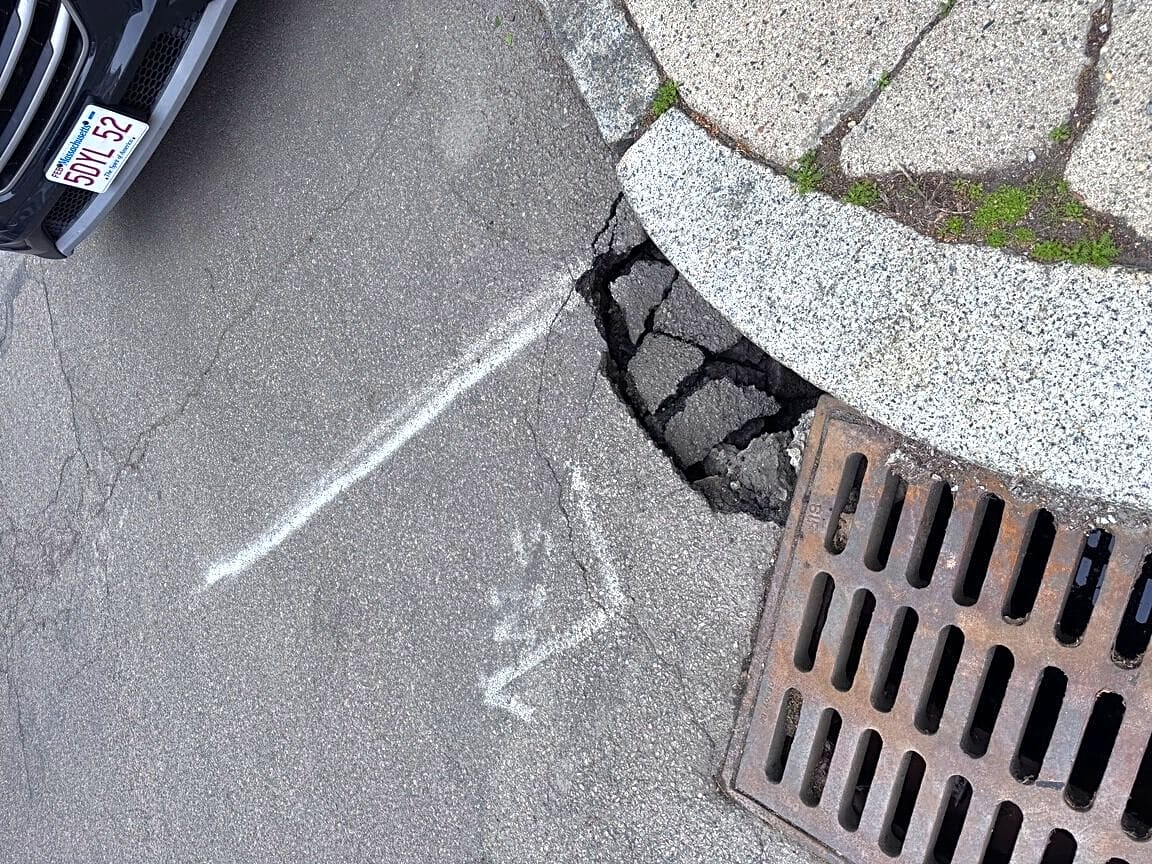 Image submitted with report
