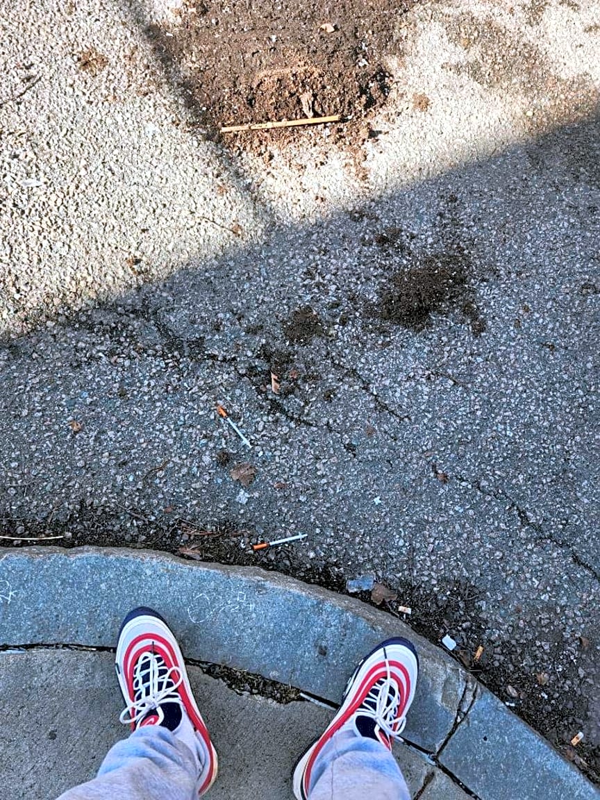 Image submitted with report