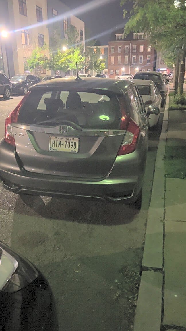 Image submitted with report