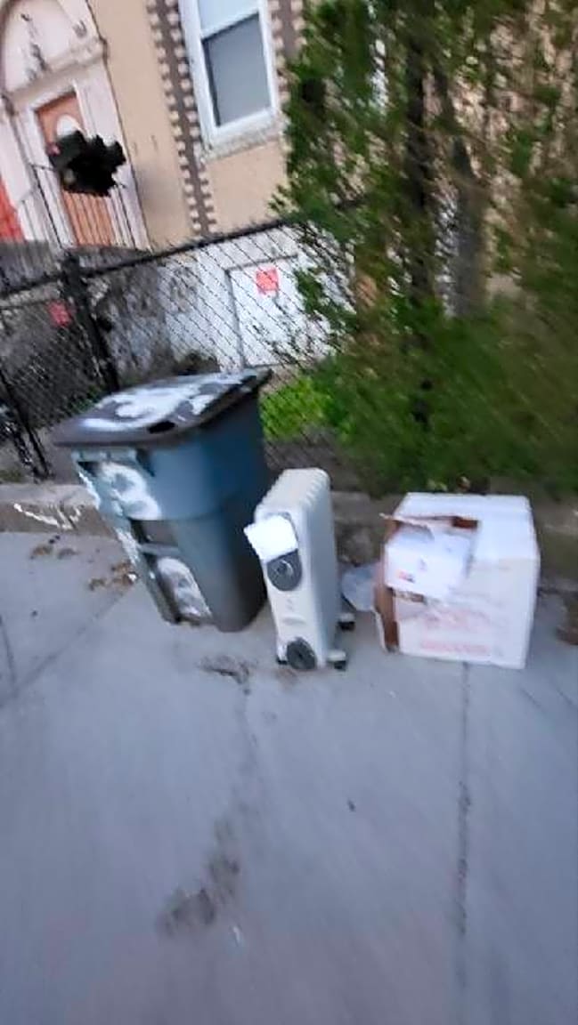 Image submitted with report