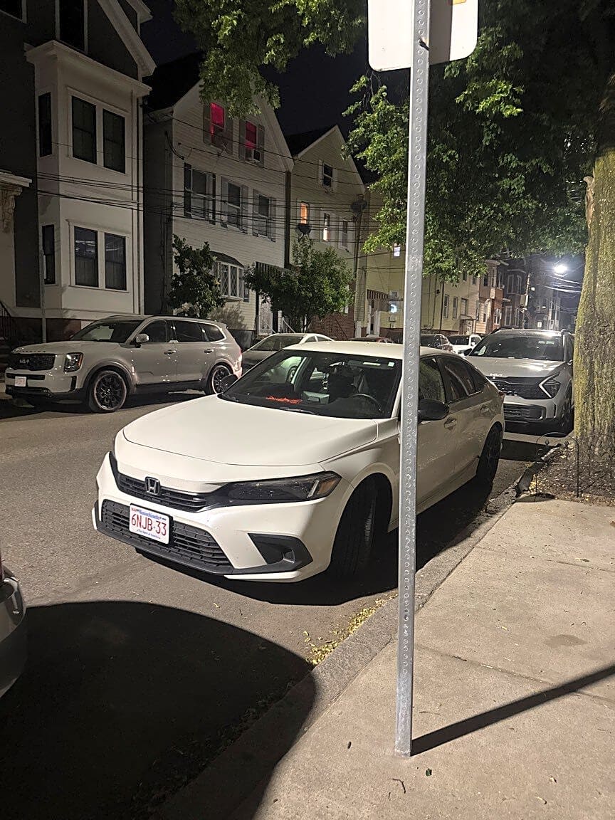 Image submitted with report