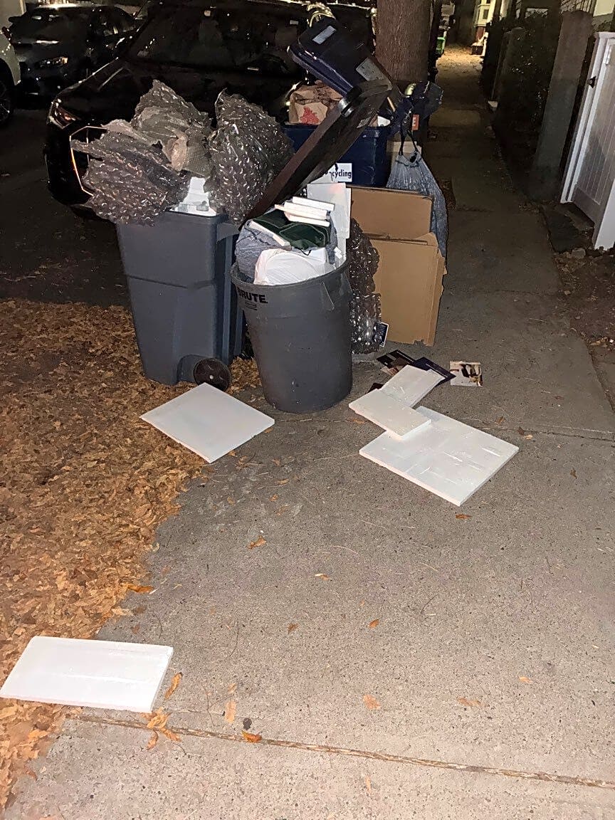 Image submitted with report