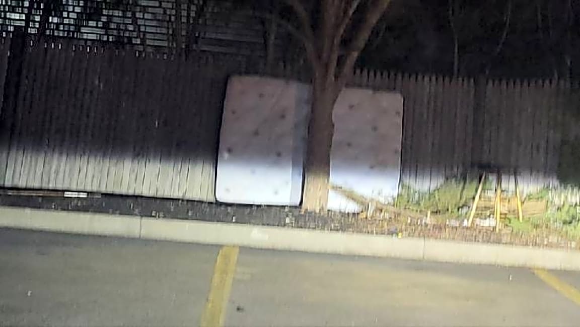 Image submitted with report