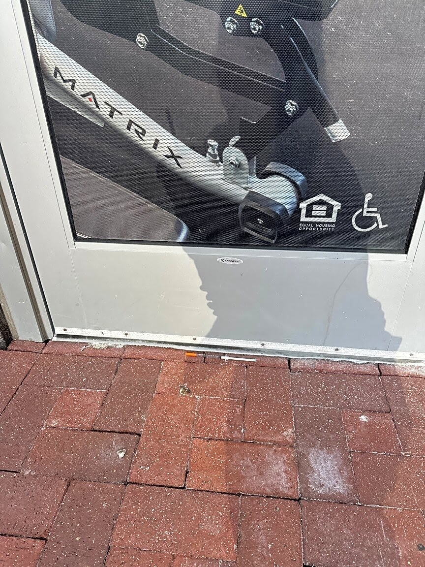 Image submitted with report