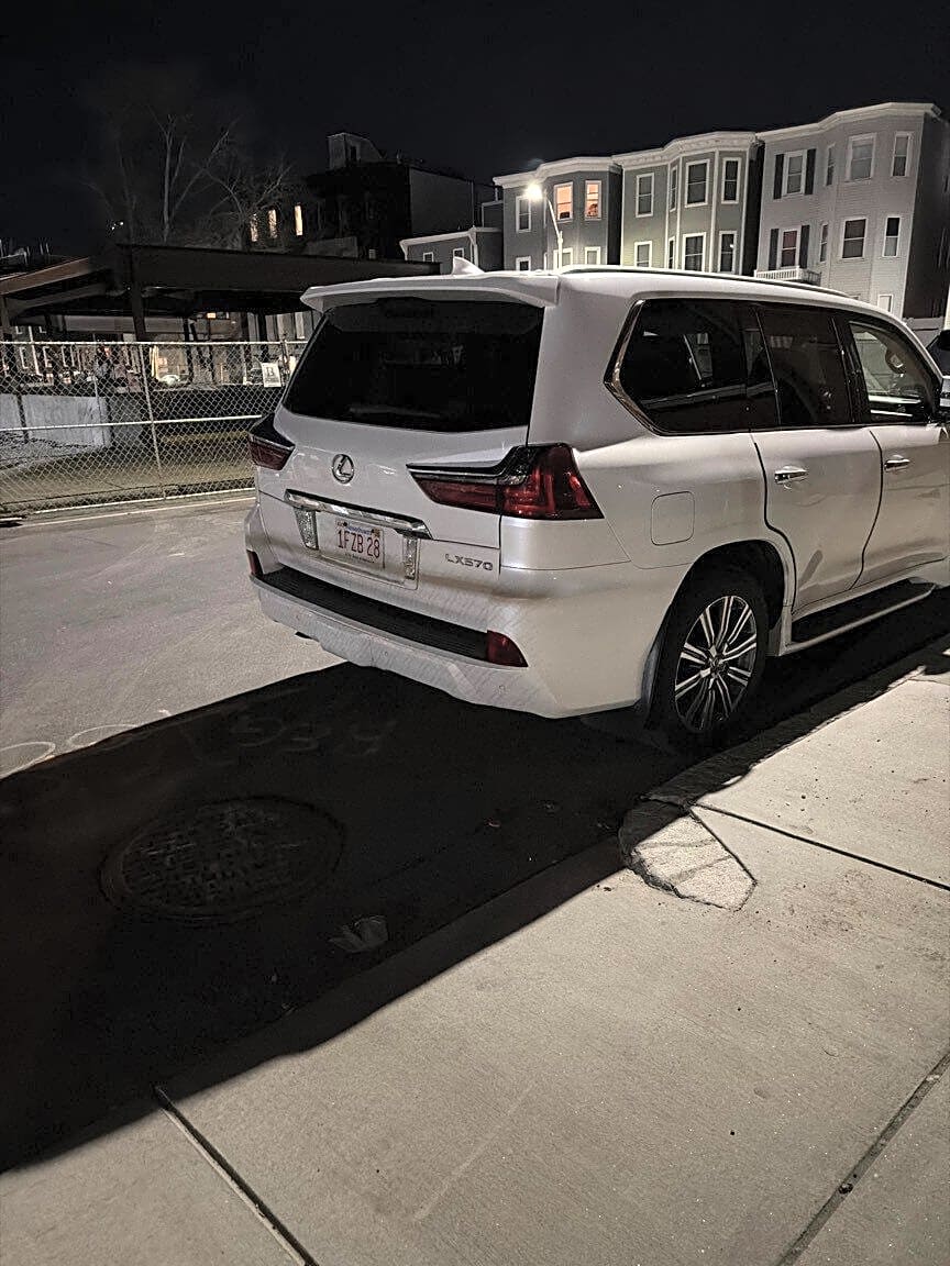 Image submitted with report