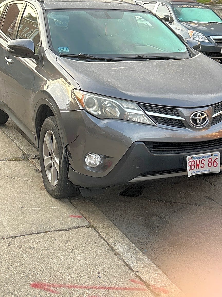 Image submitted with report