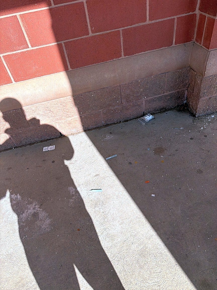 Image submitted with report