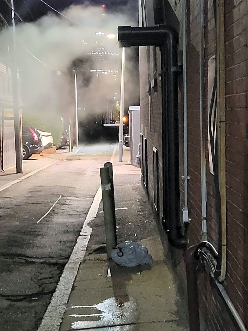 Image submitted with report