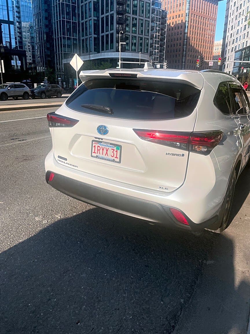 Image submitted with report