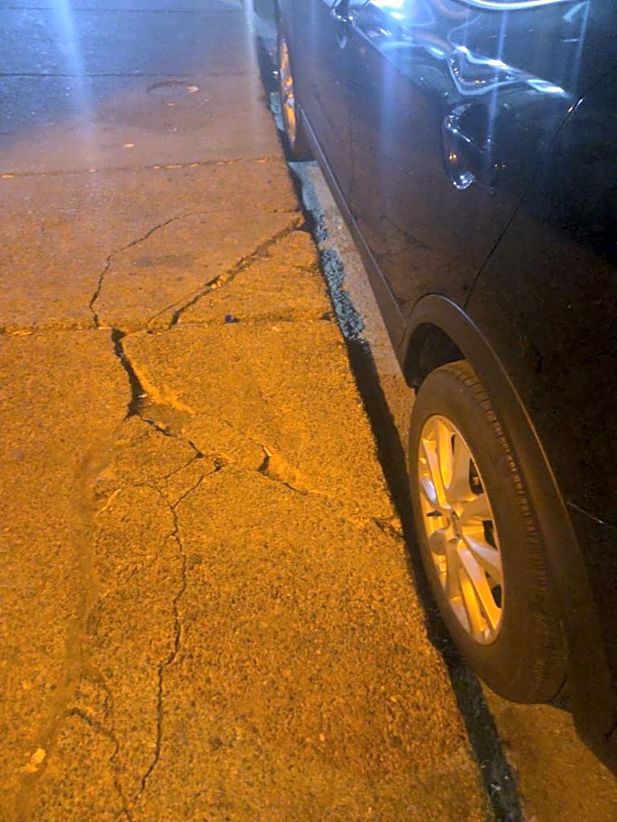 Image submitted with report