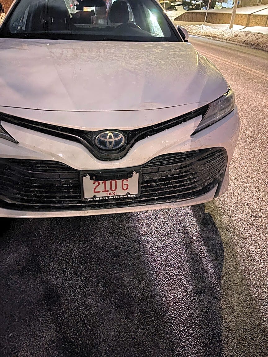 Image submitted with report