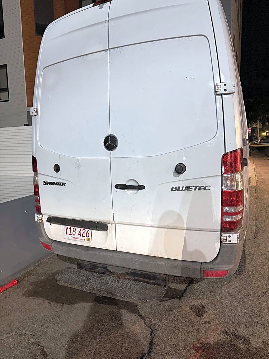 Image submitted with report