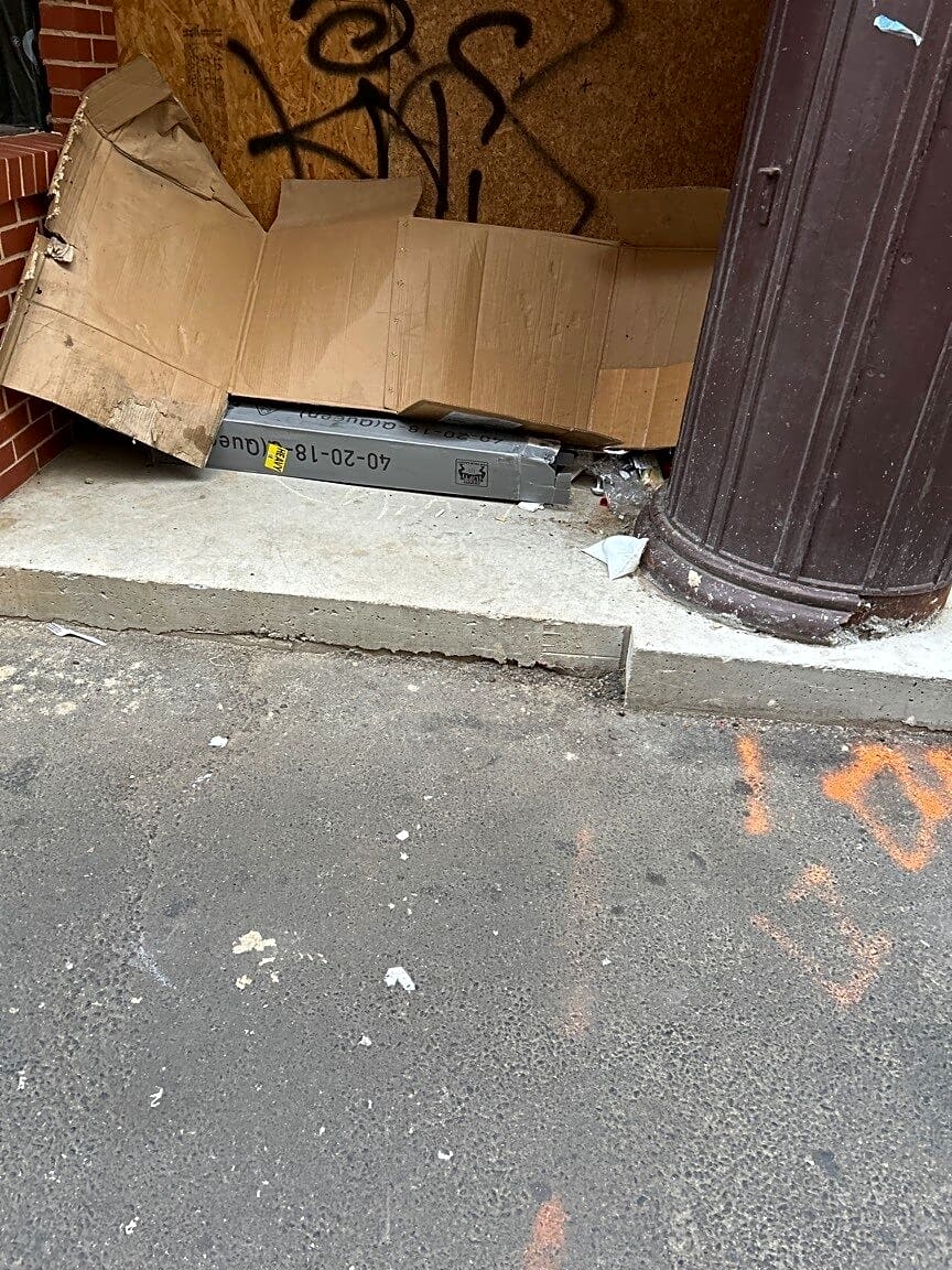 Image submitted with report