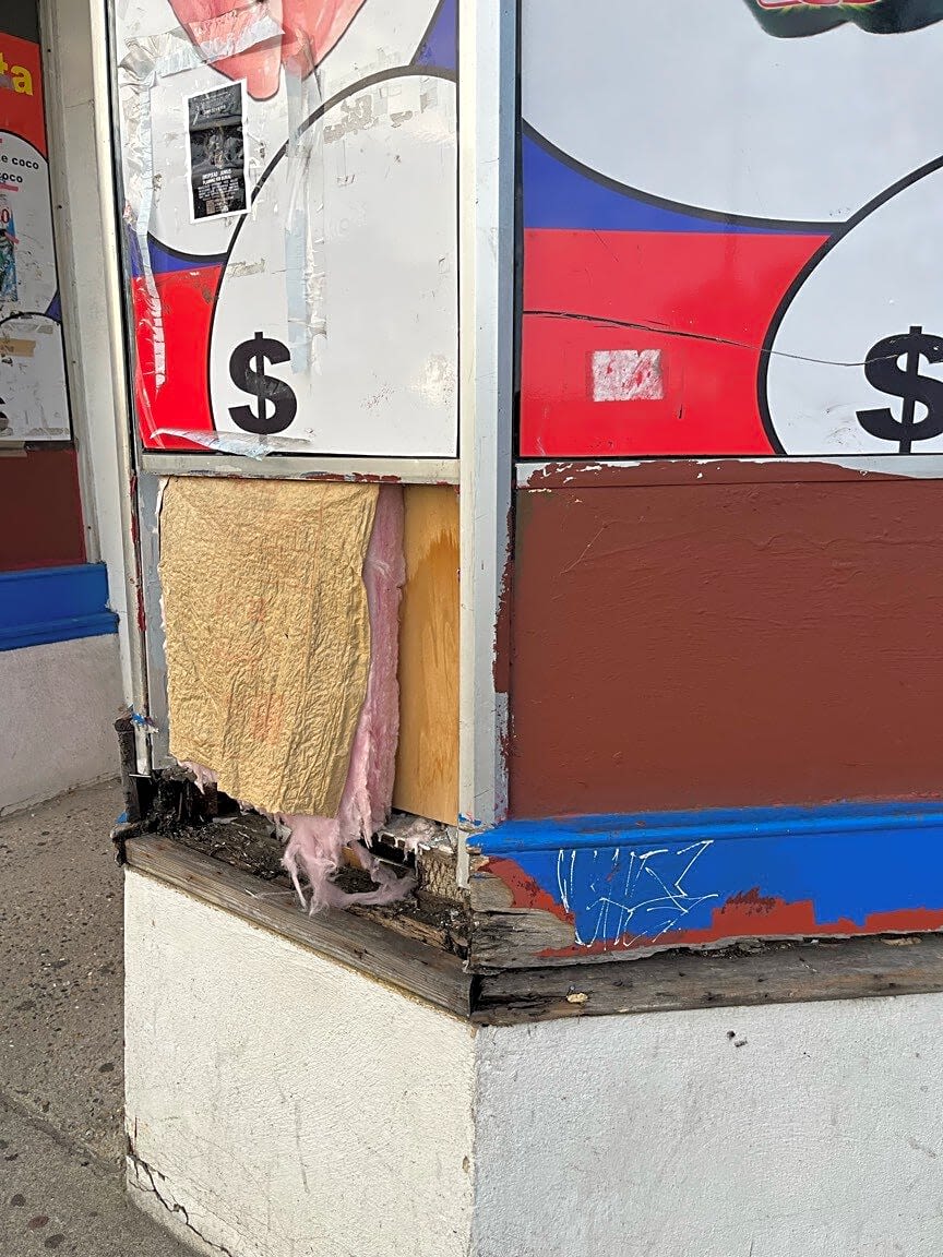 Image submitted with report