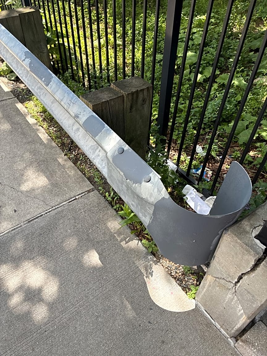 Image submitted with report