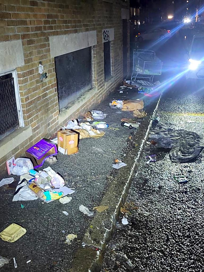 Image submitted with report