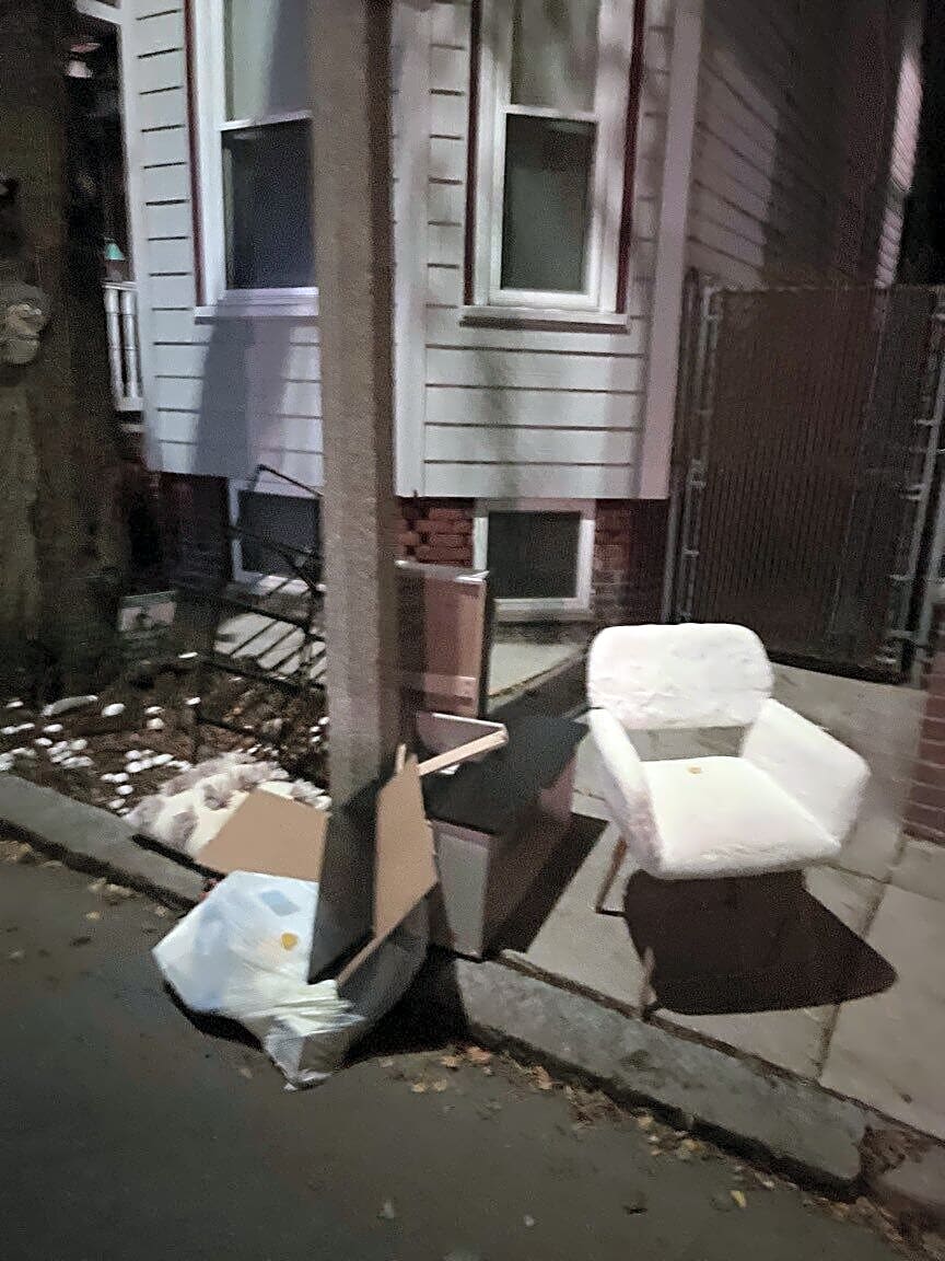 Image submitted with report