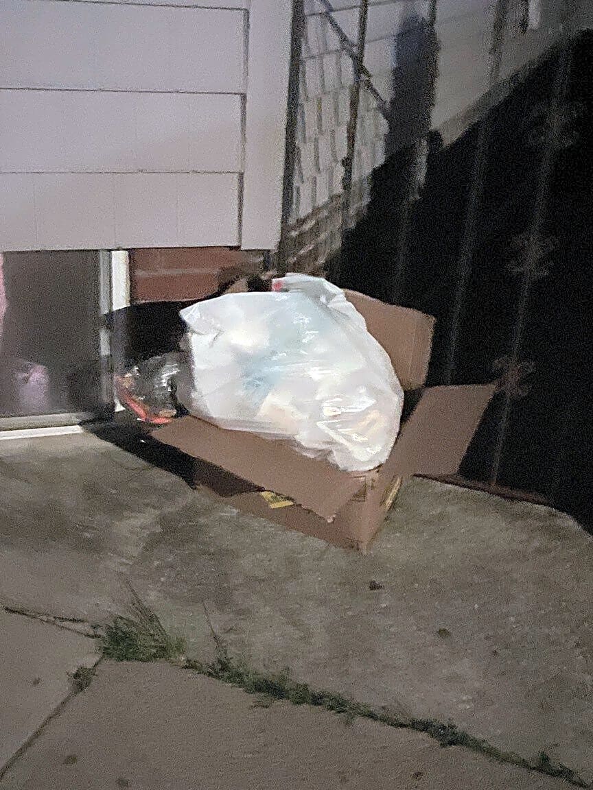 Image submitted with report