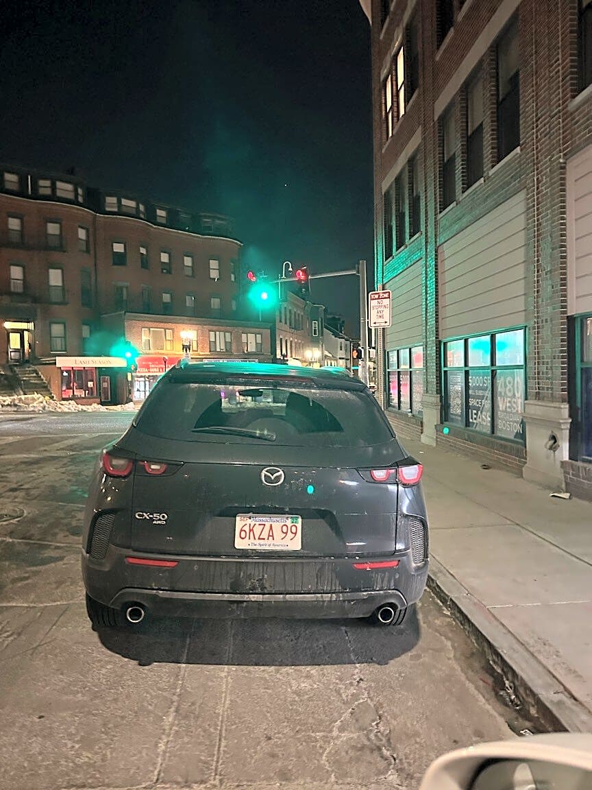 Image submitted with report