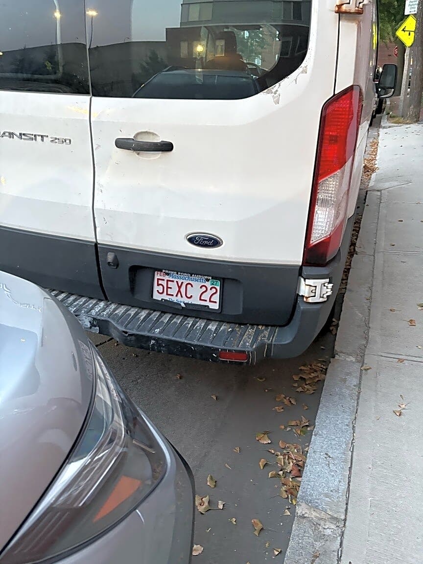 Image submitted with report