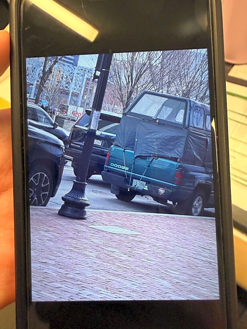Image submitted with report