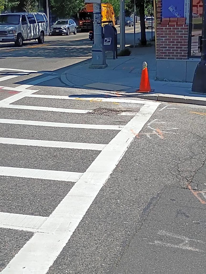 Image submitted with report