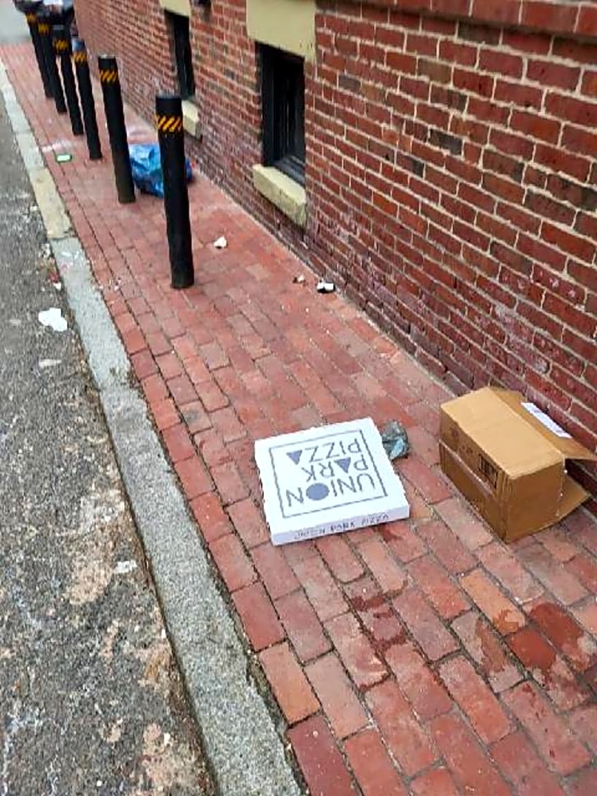 Image submitted with report