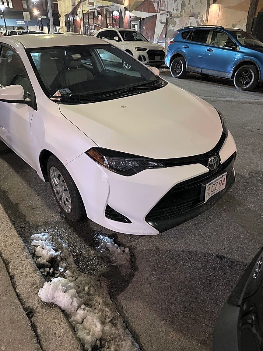 Image submitted with report