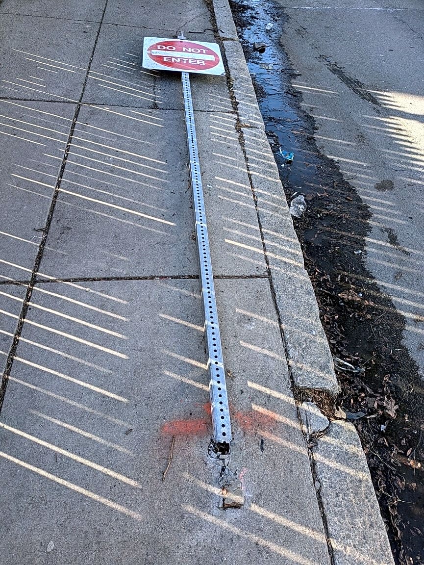 Image submitted with report