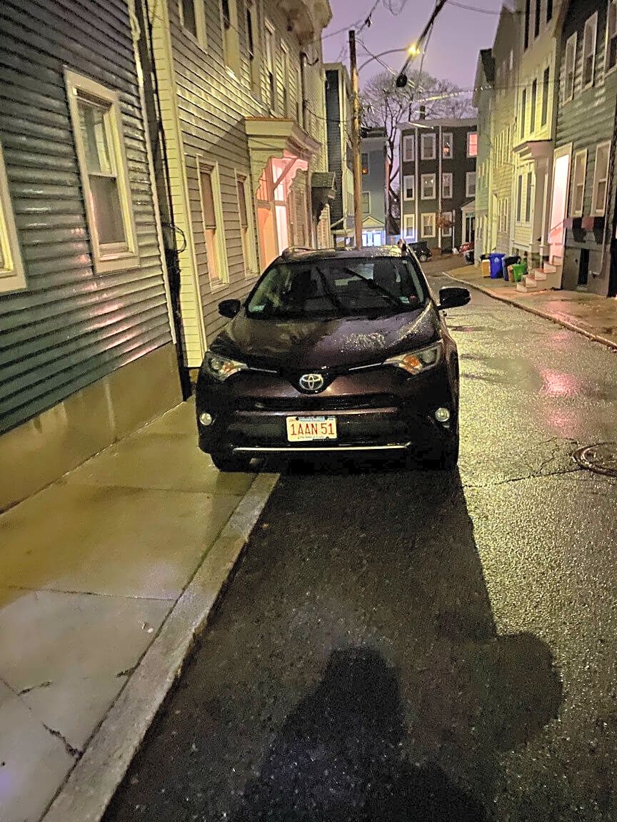 Image submitted with report