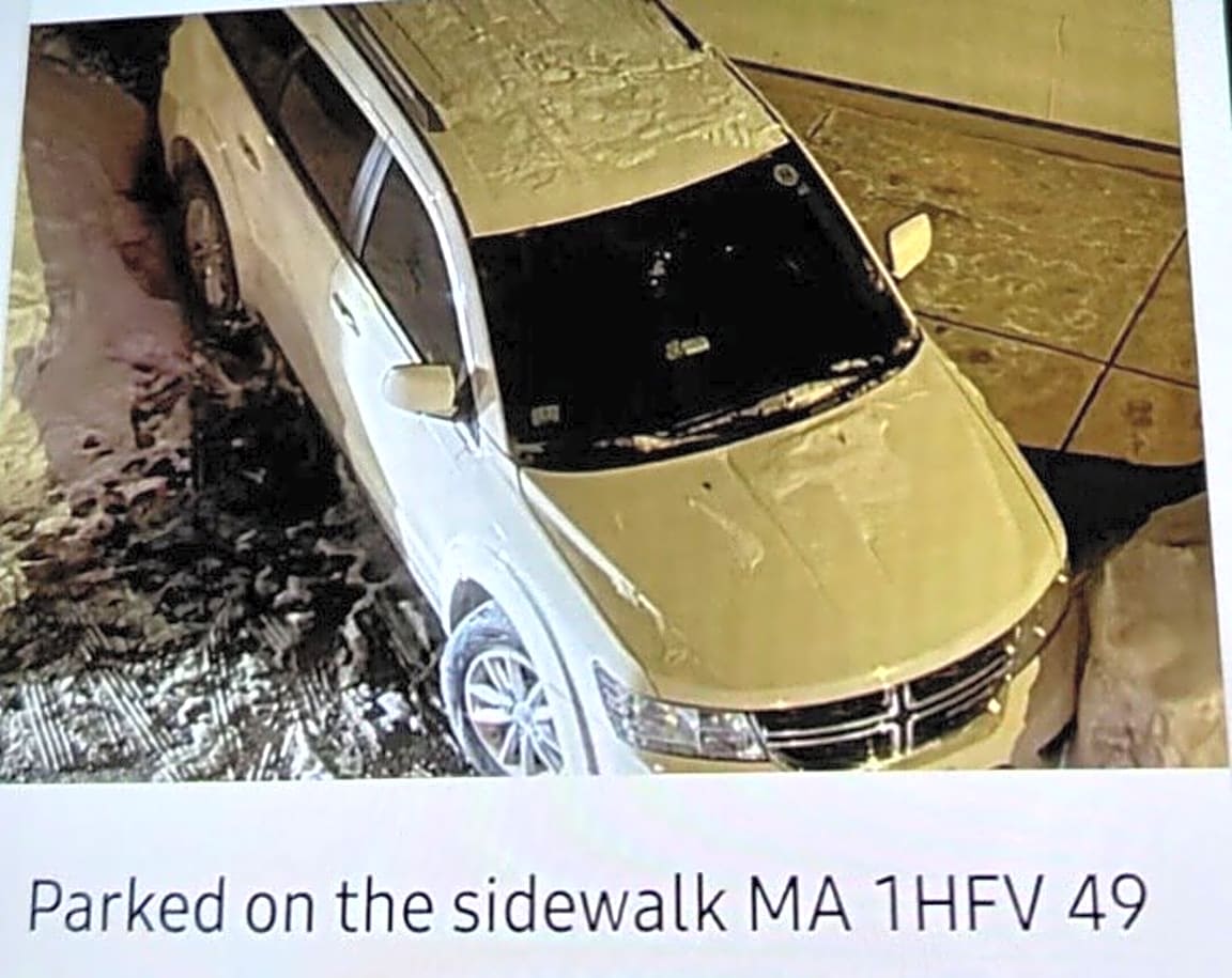 Image submitted with report