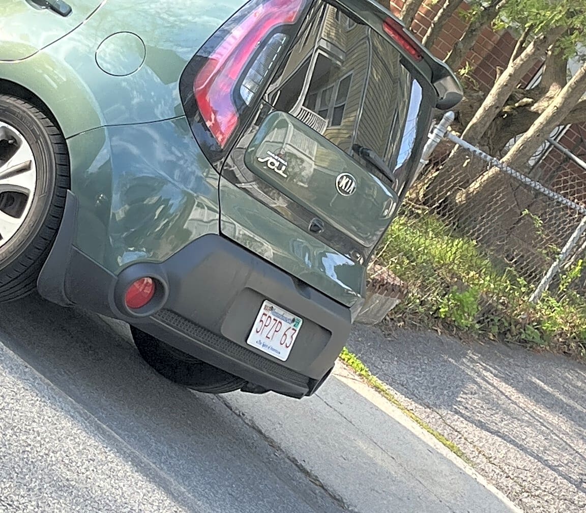 Image submitted with report