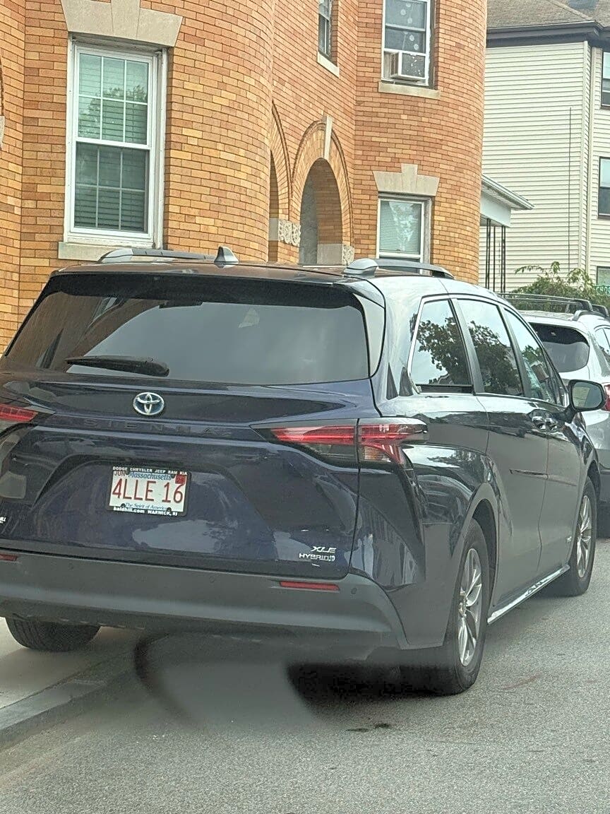 Image submitted with report
