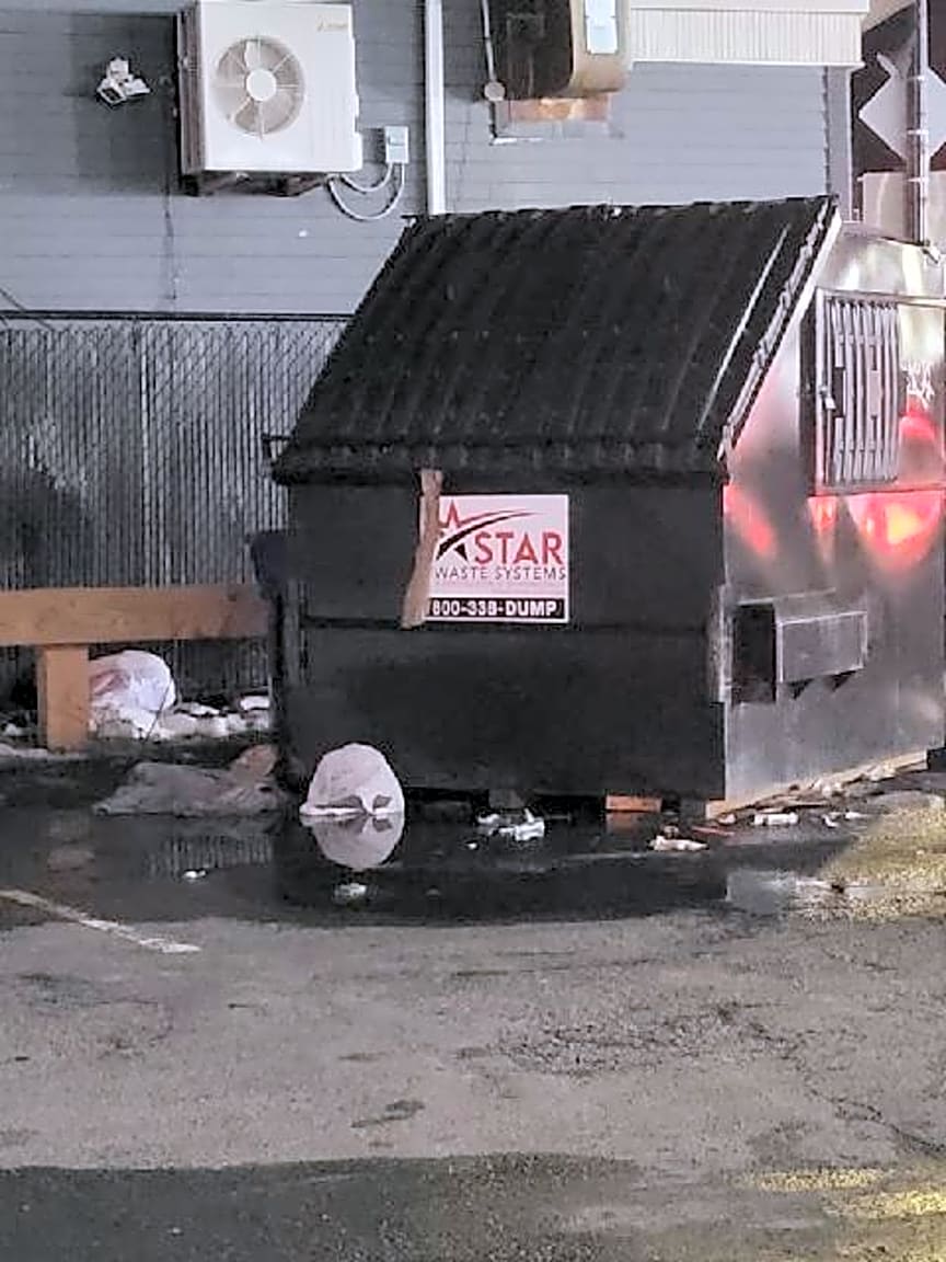 Image submitted with report