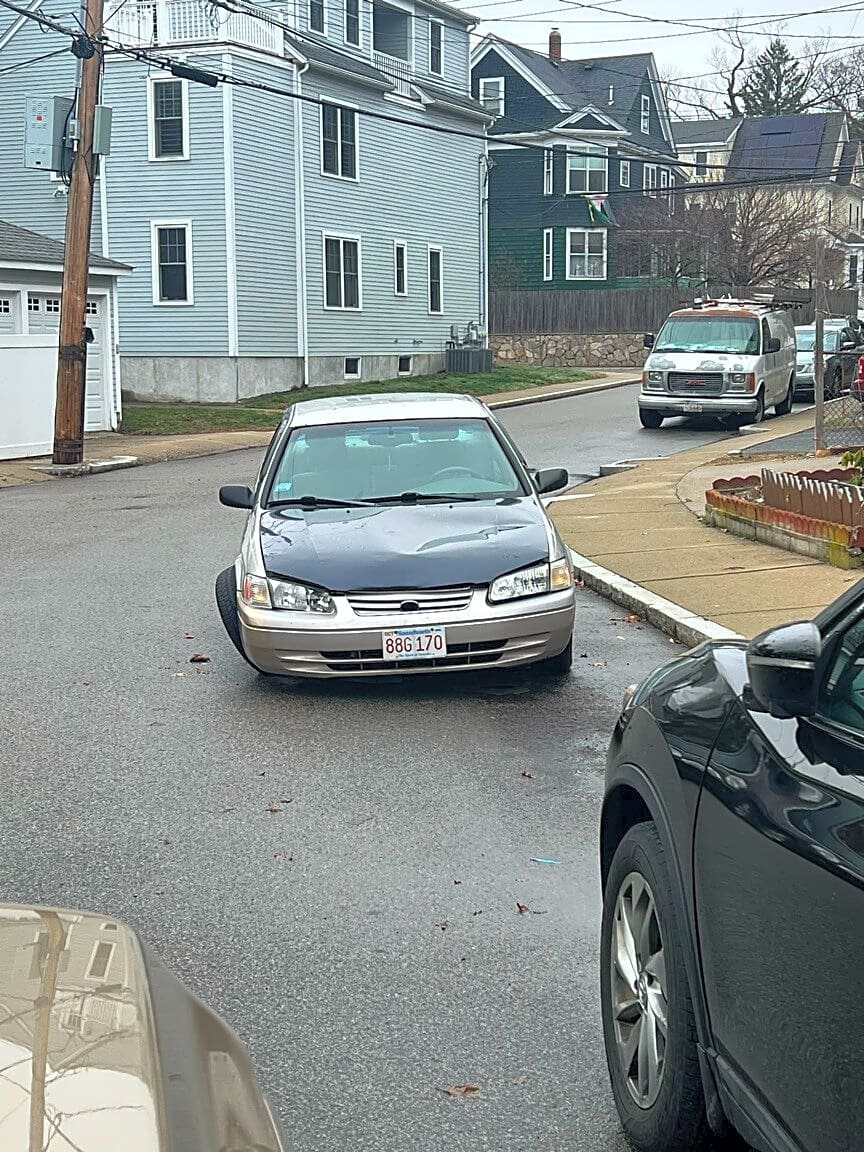 Image submitted with report