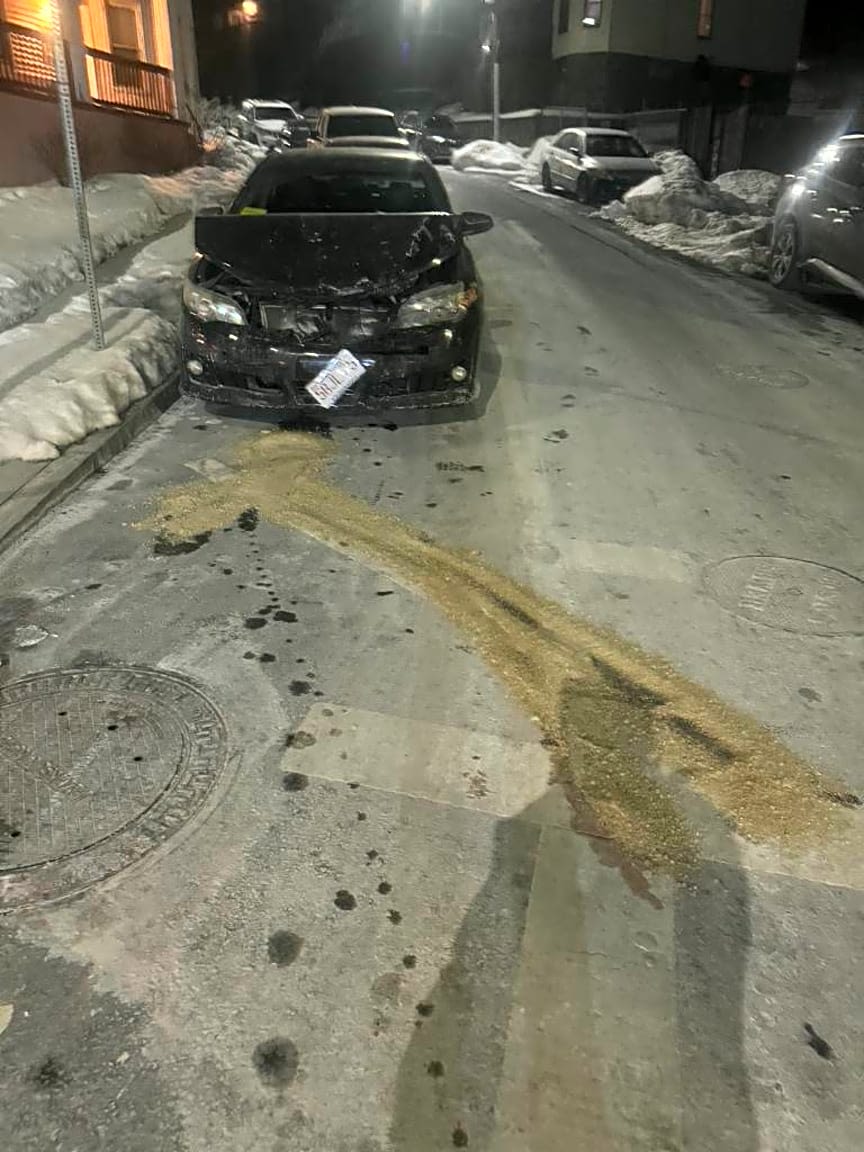 Image submitted with report