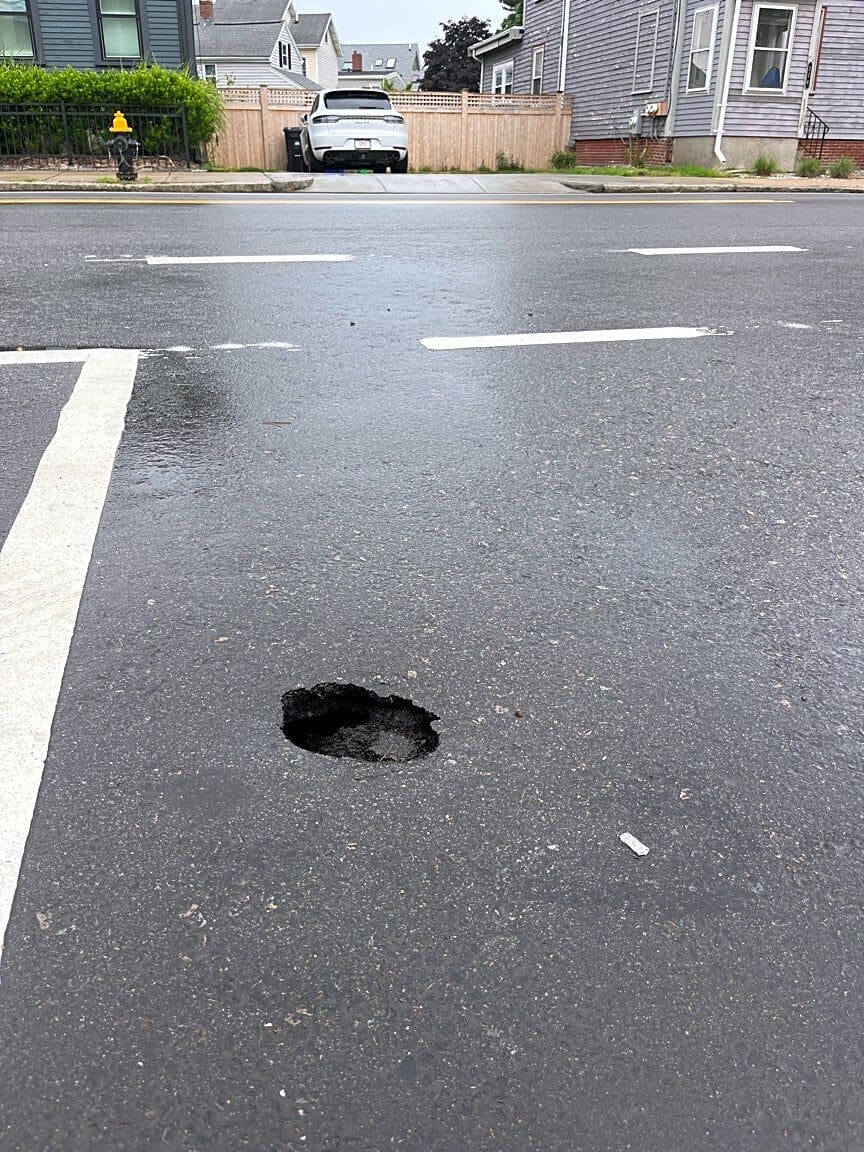 Image submitted with report
