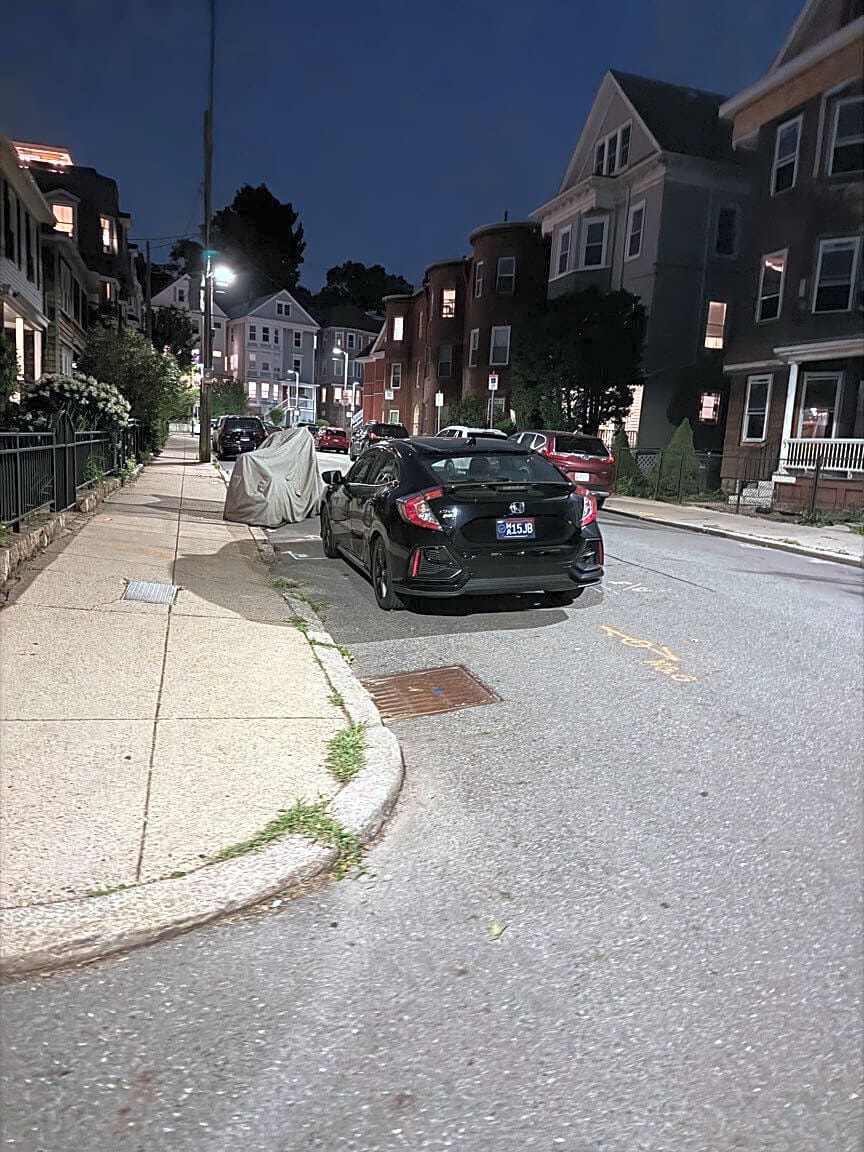 Image submitted with report