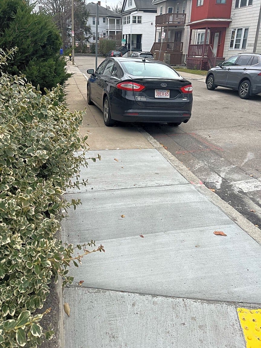 Image submitted with report