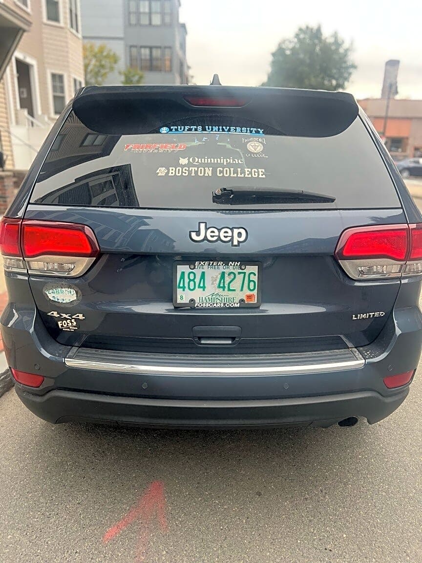 Image submitted with report
