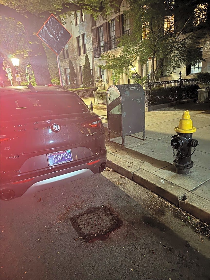 Image submitted with report