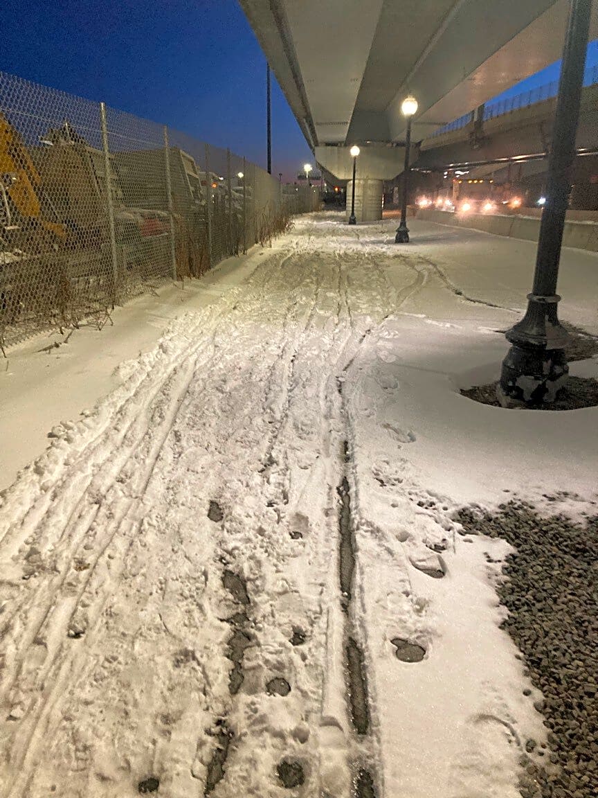 Image submitted with report